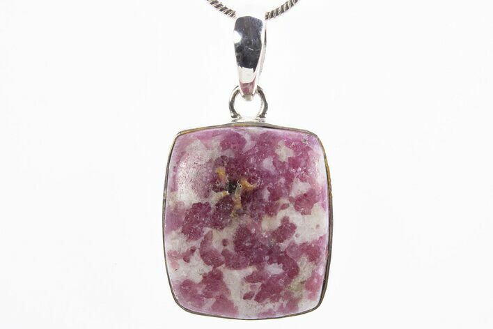 Pink Tourmaline (Rubellite) and Quartz Pendant (Necklace) #305040